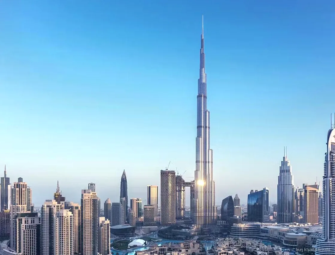 Burj Khalifa observation deck view included with the SUV transfer ticket