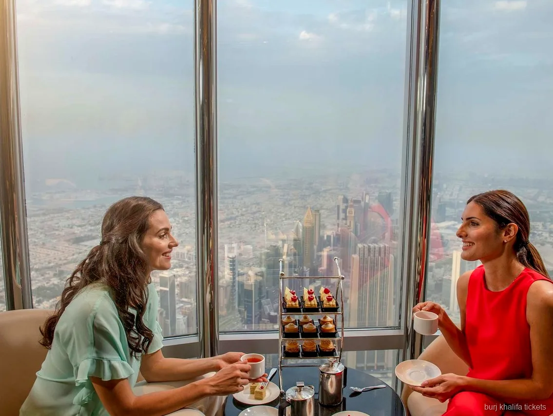 The Lounge interior on the Burj Khalifa VIP Level 152 ticket